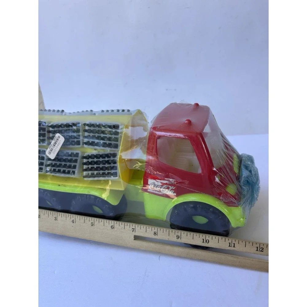 Vintage Plastics Green COCA COLA Delivery Truck  Kinect-t Coke 12